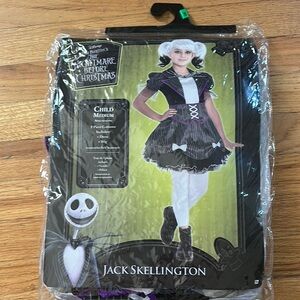 Disney Jack Skellington Kids Costume - Black and White